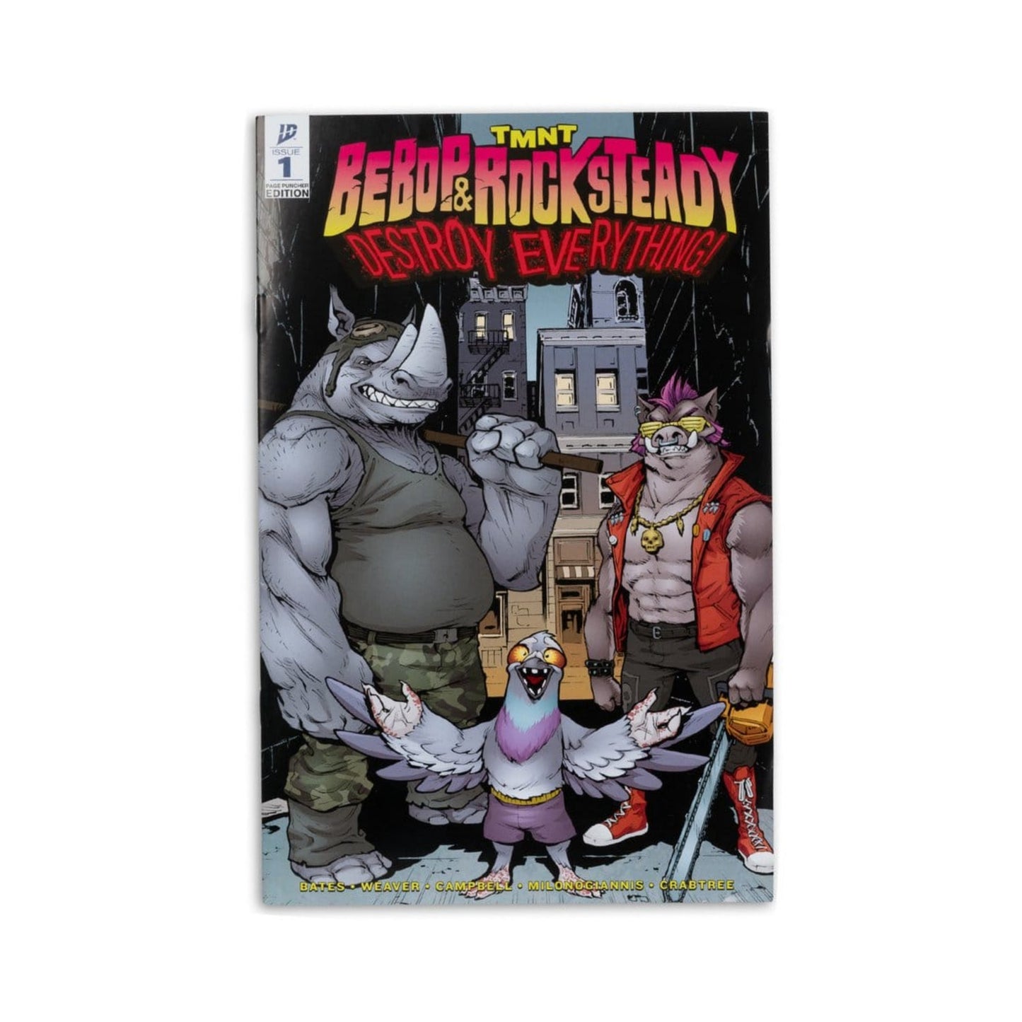 TMNT Page Punchers Rocksteady McFarlane Toys