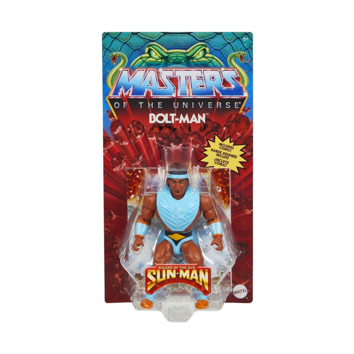 MOTU Origins (Sun-Man) Bolt-Man Mattel