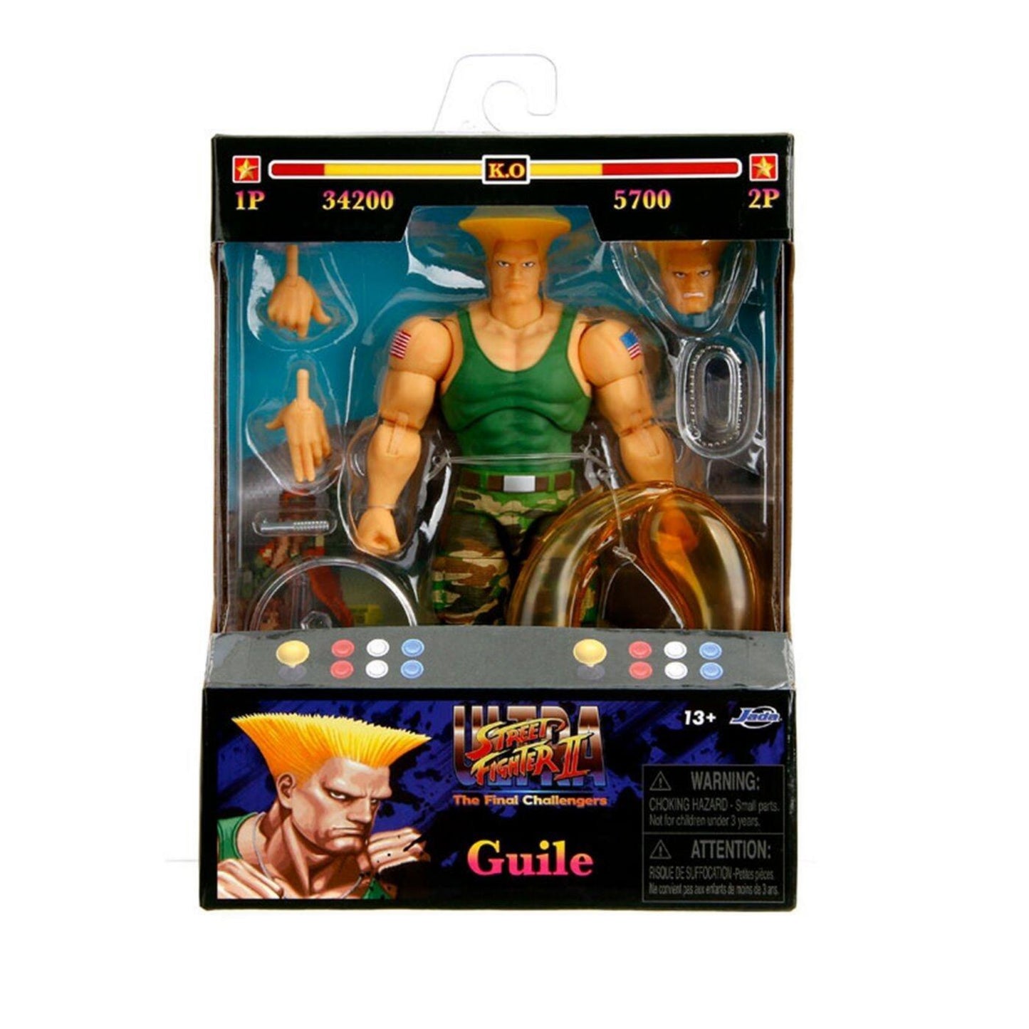 Ultra Street Fighter II: The Final Challengers Guile JadaToys