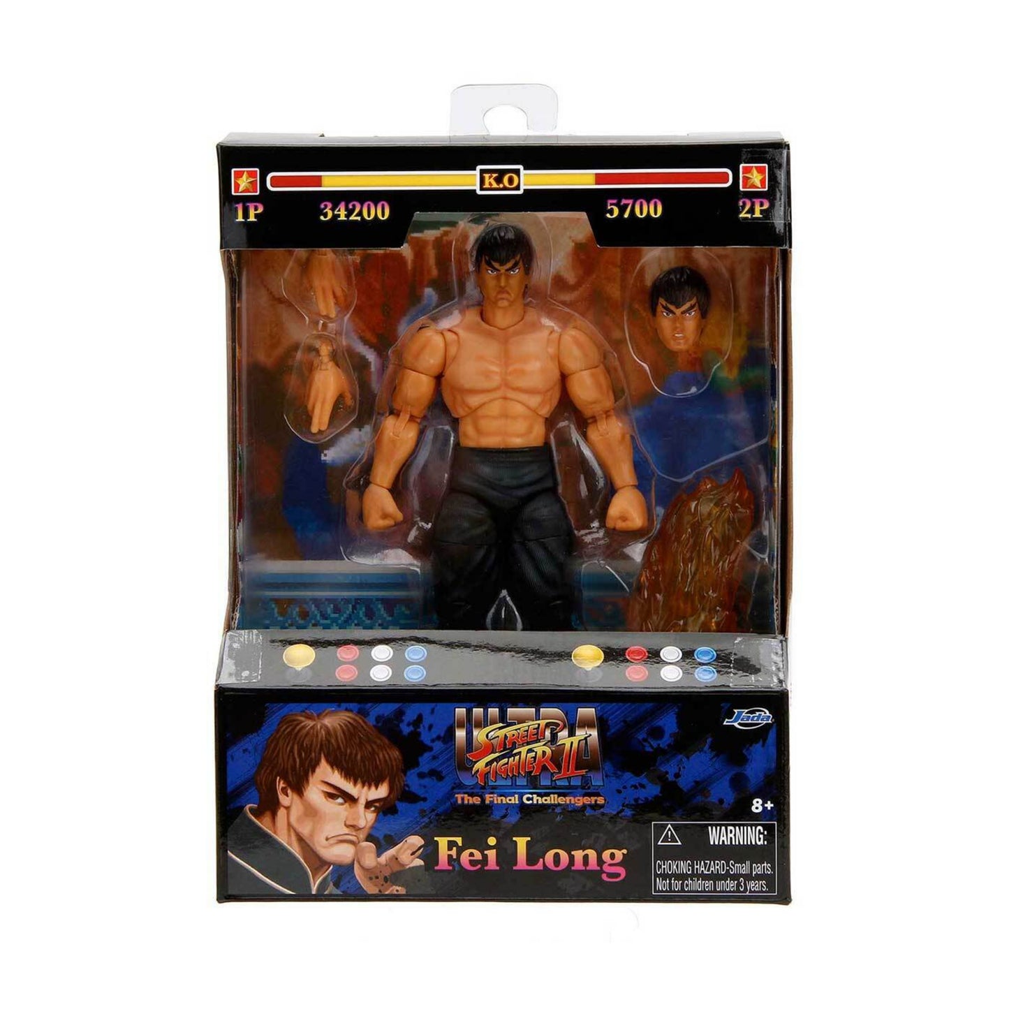 Ultra Street Fighter II: The Final Challengers Fei-Long JadaToys