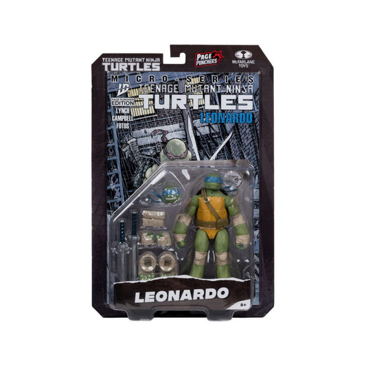 TMNT Page Punchers Leonardo McFarlane Toys