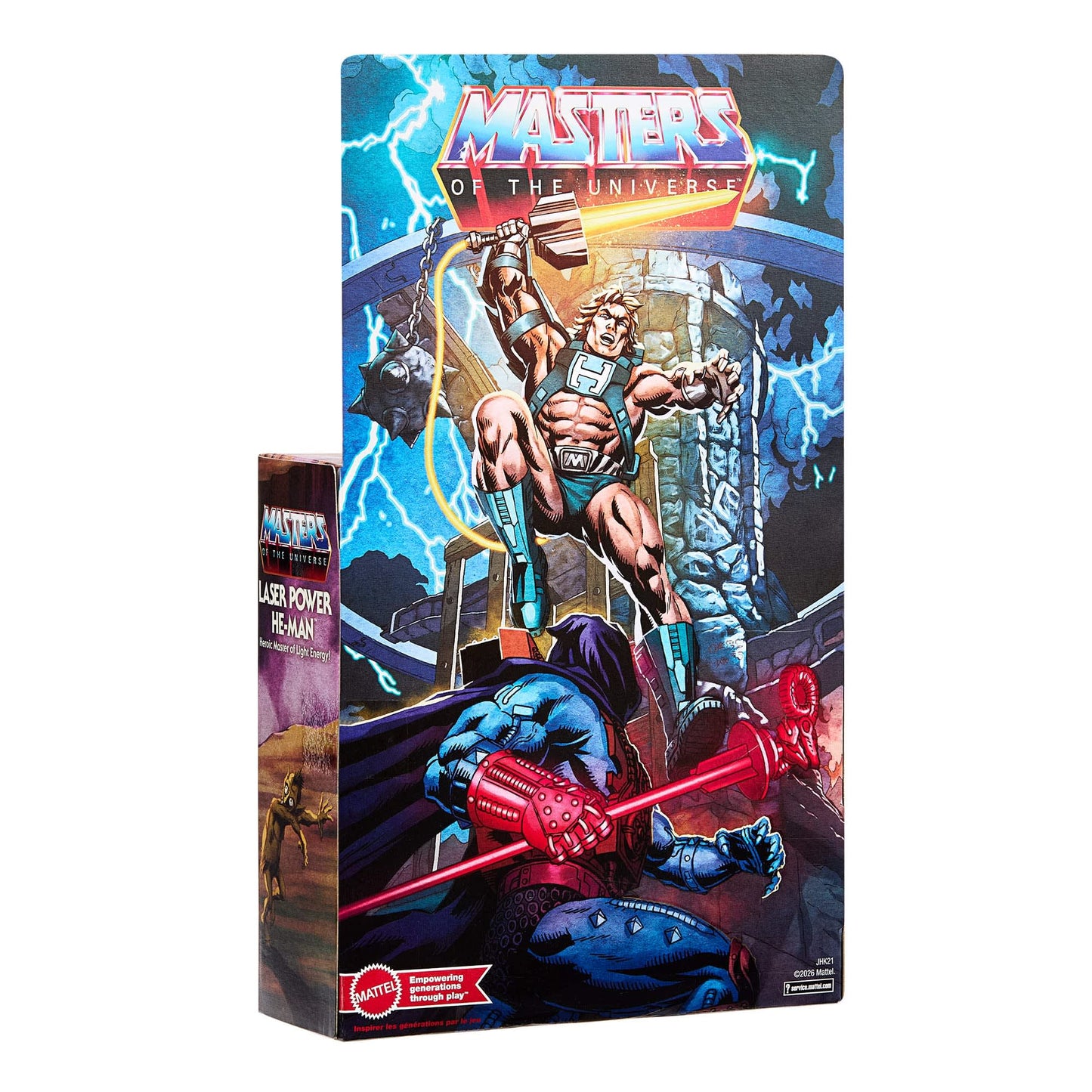 MOTU Origins Deluxe Laser Power He-Man Mattel Creations