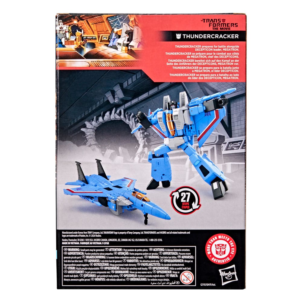 Transformers The Movie Studio Series Thundercracker Hasbro