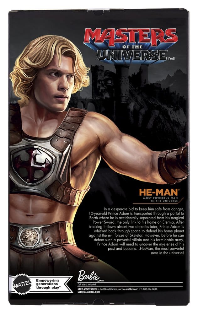 MOTU Movie 2026 Barbie Signature Doll He-Man Mattel