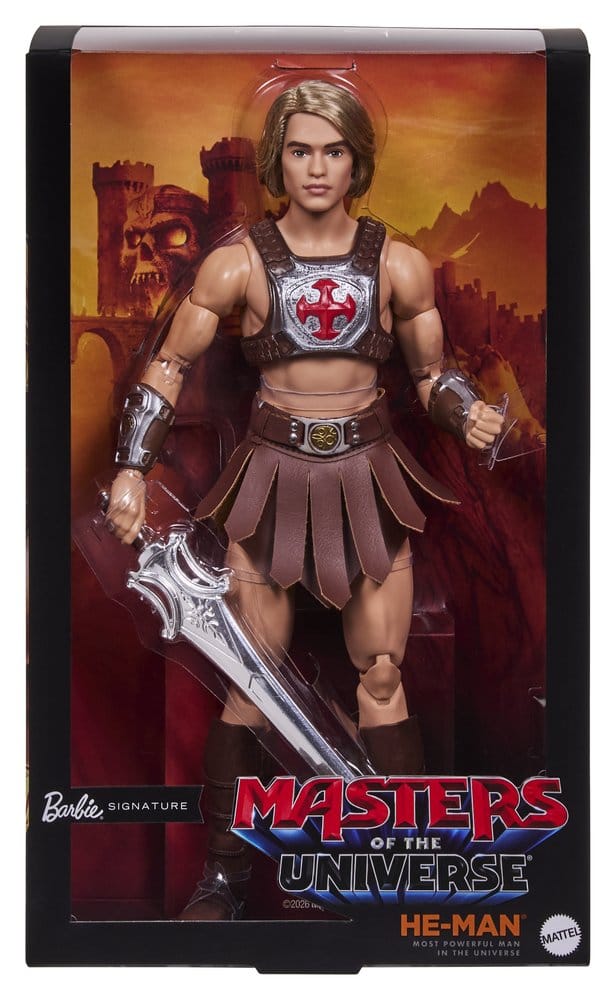 MOTU Movie 2026 Barbie Signature Doll He-Man Mattel