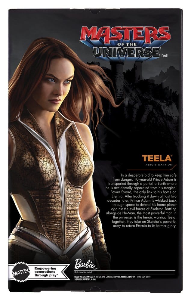 MOTU Movie 2026 Barbie Signature Doll Teela Mattel