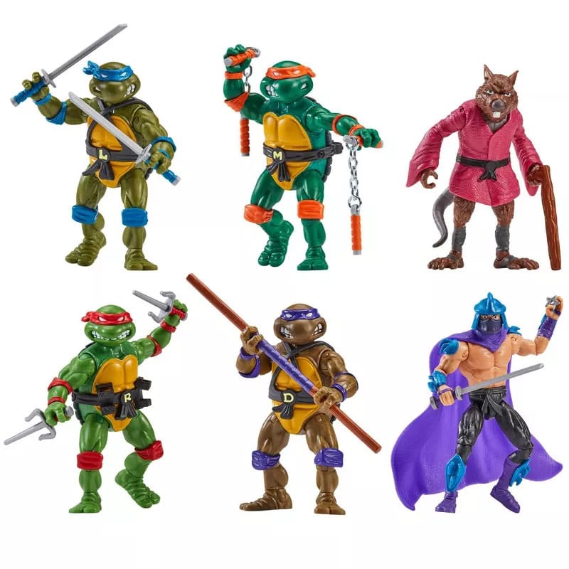 TMNT 6-Pack 1988 Remastered Playmates Toys
